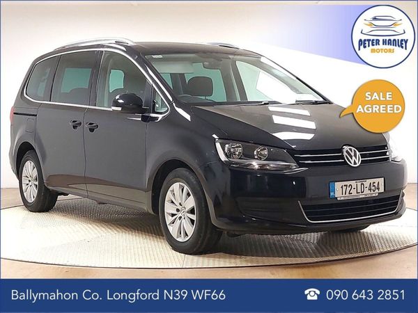 Volkswagen Sharan MPV, Diesel, 2017, Black