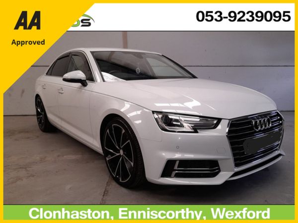 Audi A4 Saloon, Diesel, 2019, White