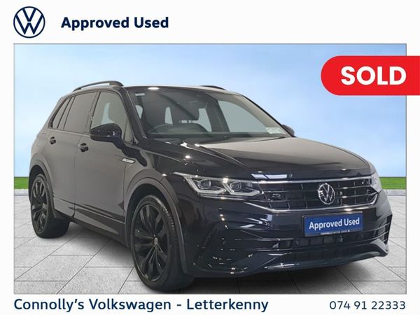 Volkswagen Tiguan SUV, Diesel, 2022, Black