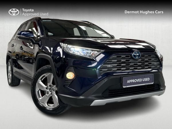 Toyota RAV4 SUV, Petrol Hybrid, 2019, Blue