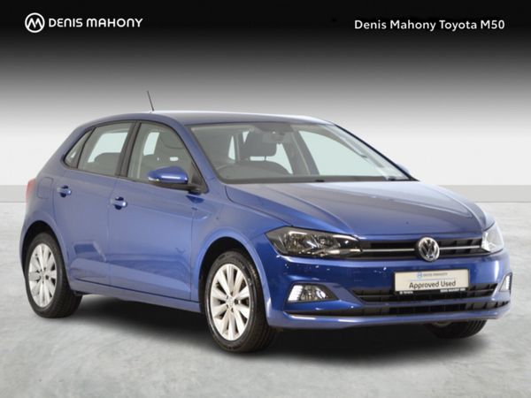 Volkswagen Polo Hatchback, Petrol, 2020, Blue
