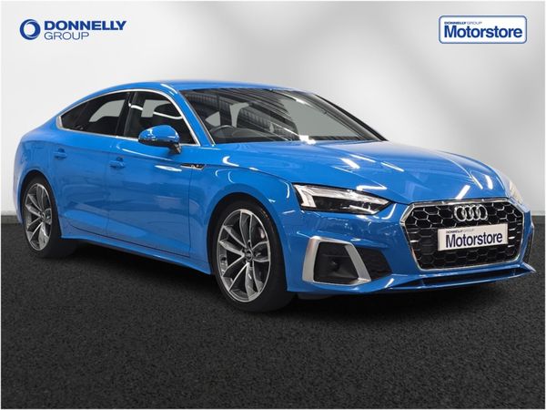 Audi A5 Hatchback, Diesel, 2021, Blue