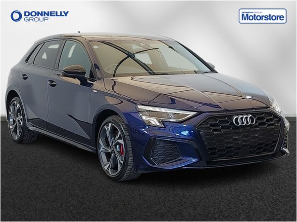 Audi A3 Hatchback, Petrol Hybrid, 2022, Blue