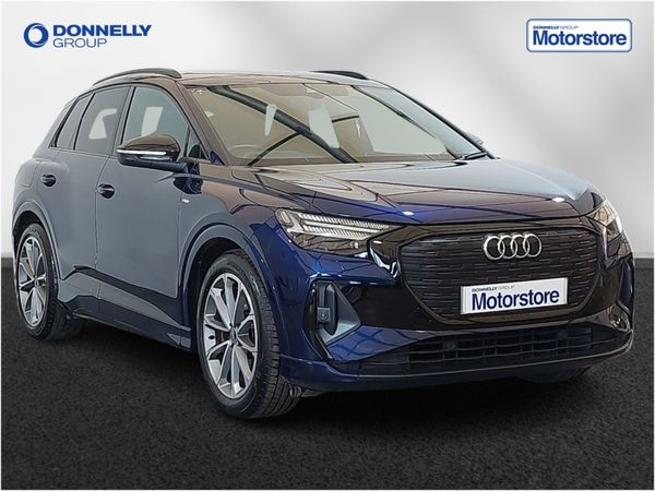 Audi Q4 Estate, Electric, 2022, Blue