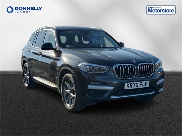 BMW X3 Estate, Petrol Hybrid, 2021, Grey