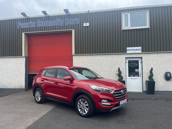 Hyundai Tucson SUV, Diesel, 2017, Red