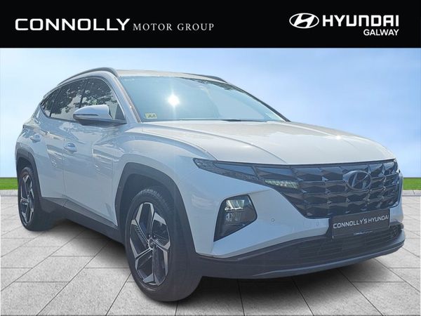 Hyundai Tucson SUV, Petrol Hybrid, 2023, White