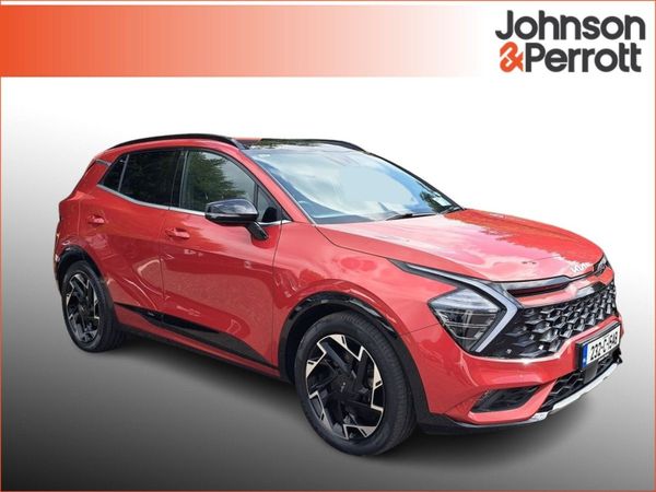 Kia Sportage SUV, Diesel Hybrid, 2023, Red