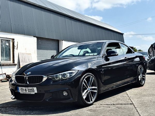 BMW 4-Series Convertible, Diesel, 2017, Black