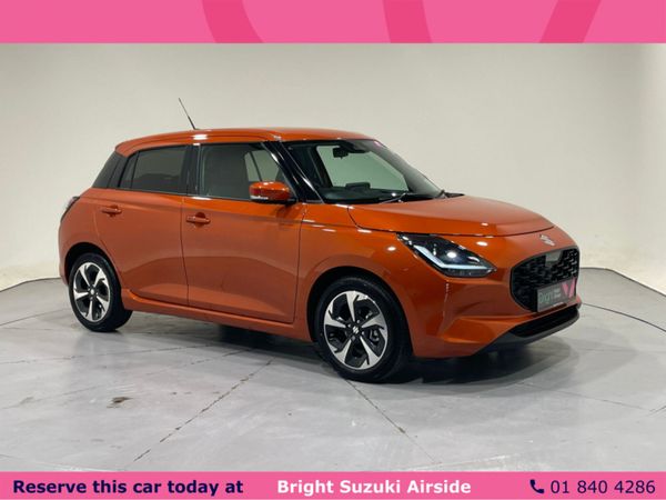 Suzuki Swift Hatchback, Petrol Hybrid, 2025, Orange