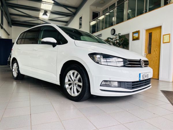 Volkswagen Touran MPV, Diesel, 2016, White