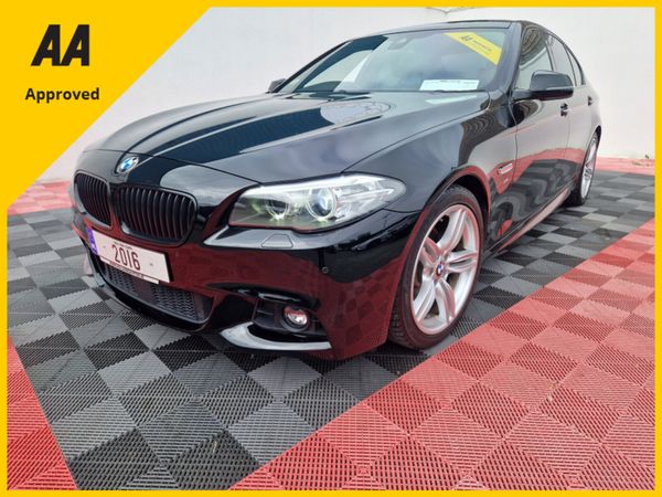 BMW 5-Series Saloon, Diesel, 2016, Black