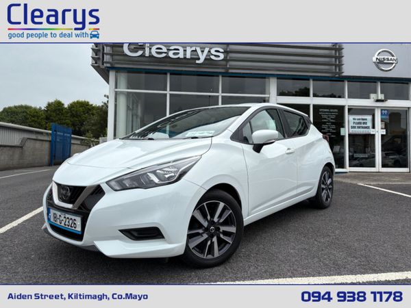 Nissan Micra Hatchback, Petrol, 2018, White