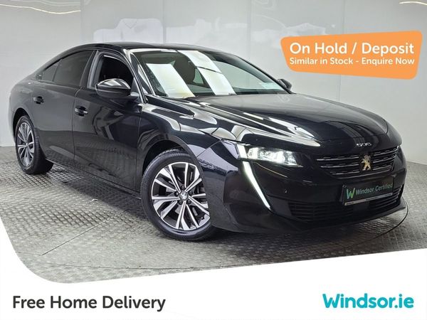 Peugeot 508 Hatchback, Petrol Plug-in Hybrid, 2022, Black