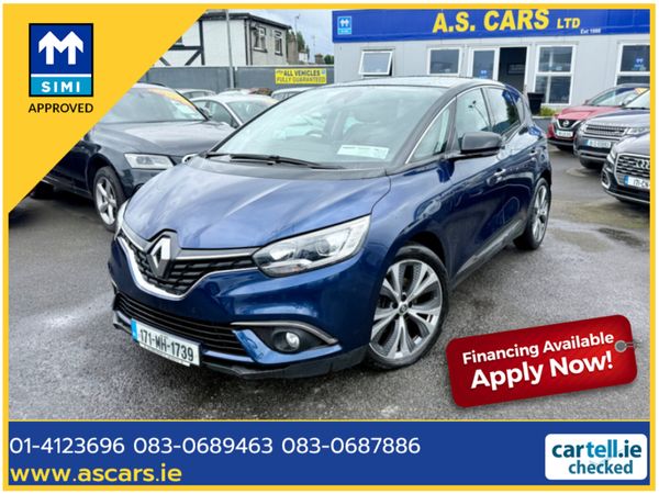 Renault Scenic Hatchback, Diesel, 2017, Blue