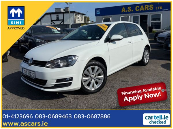 Volkswagen Golf Hatchback, Diesel, 2017, White