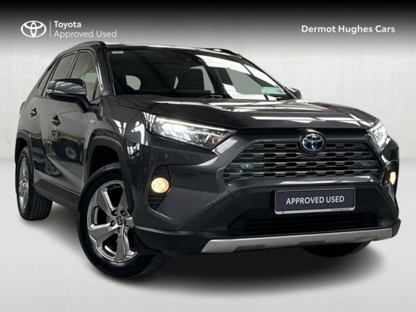Toyota RAV4 SUV, Petrol Hybrid, 2022, Grey