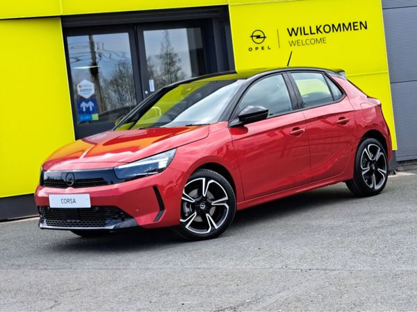 Opel Corsa Hatchback, Petrol Hybrid, 2025, Red