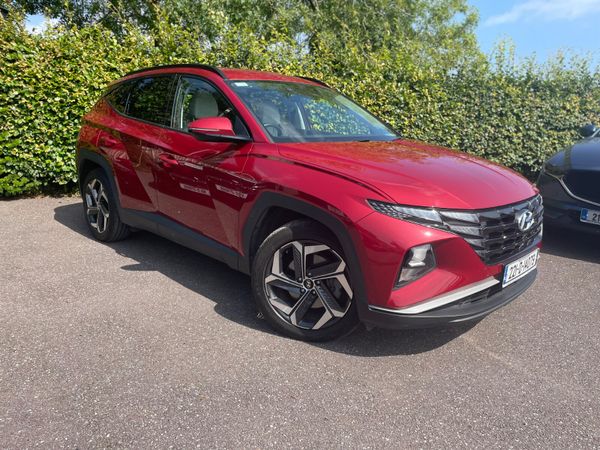 Hyundai Tucson SUV, Petrol Plug-in Hybrid, 2022, Red