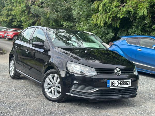 Volkswagen Polo Hatchback, Petrol, 2016, Black