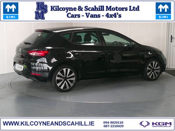 SEAT Leon Hatchback, Diesel, 2017, Black