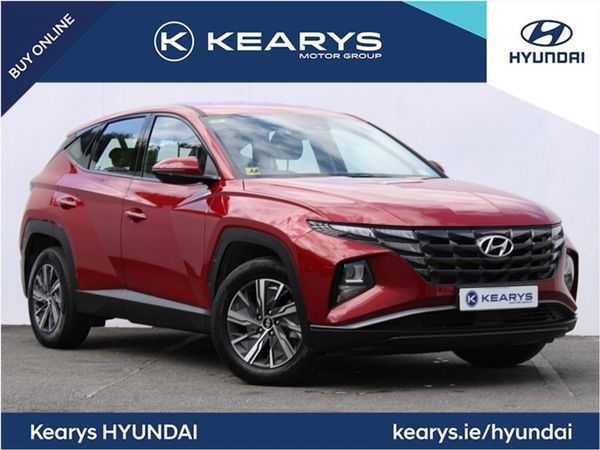 Hyundai Tucson SUV, Petrol Hybrid, 2023, Red