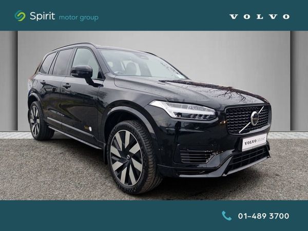 Volvo XC90 SUV, Petrol Plug-in Hybrid, 2024, Black