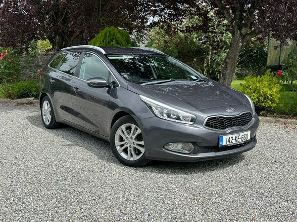 Kia Ceed Estate/Jeep, Diesel, 2014, Silver