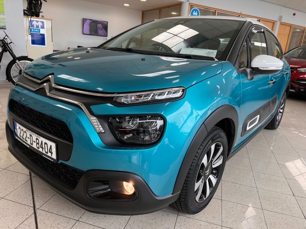 Citroen C3 Hatchback, Petrol, 2022, Blue