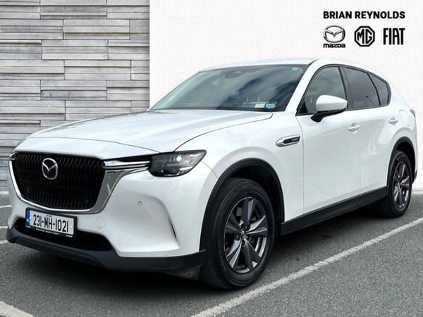 Mazda CX-60 SUV, Petrol Plug-in Hybrid, 2023, White