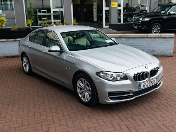 BMW 5-Series Saloon, Diesel, 2016, Silver