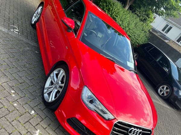 Audi A3 Saloon, Diesel, 2015, Red