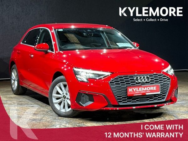 Audi A3 Hatchback, Petrol, 2022, Red