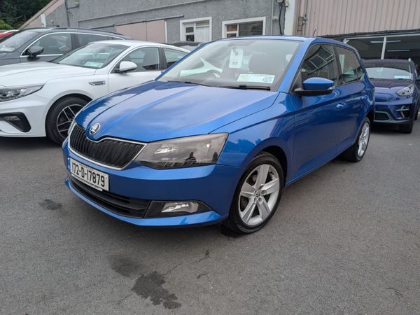 Skoda Fabia Hatchback, Petrol, 2017, Blue