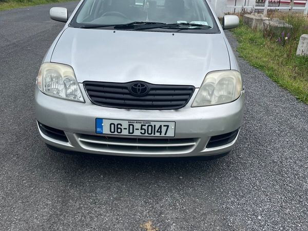 Toyota Corolla Saloon, Petrol, 2006, Silver