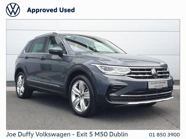 Volkswagen Tiguan SUV, Petrol Plug-in Hybrid, 2022, Grey
