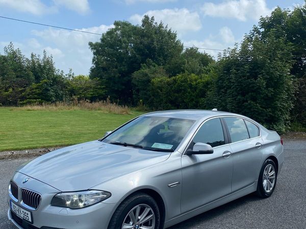 BMW 5-Series Saloon, Diesel, 2015, Silver