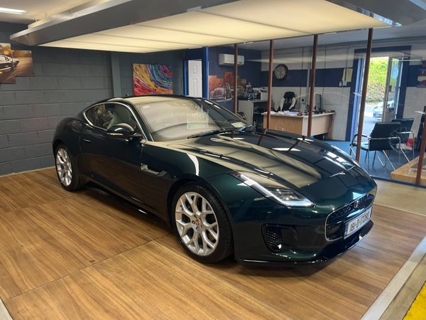 Jaguar F-Type Coupe, Petrol, 2018, Green