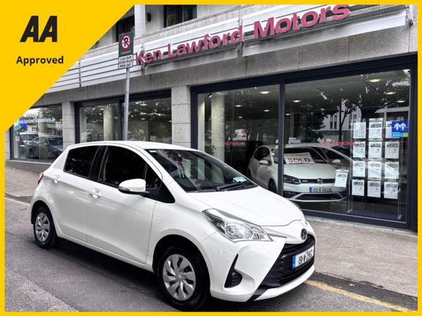 Toyota Yaris Hatchback, Petrol, 2019, White