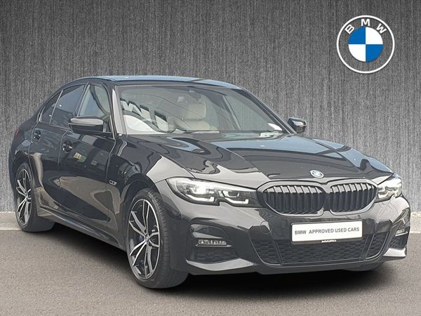 BMW 3-Series Saloon, Petrol Plug-in Hybrid, 2022, Black