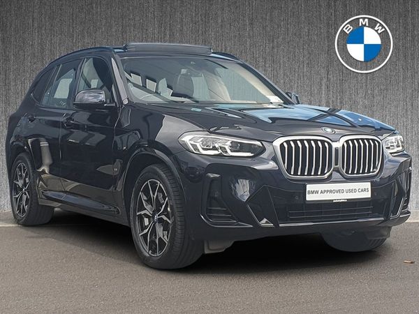 BMW X3 SUV, Petrol Plug-in Hybrid, 2023, Black