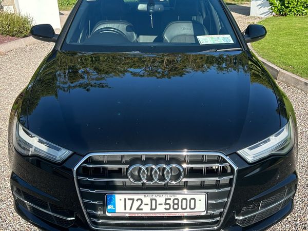 Audi A6 Saloon, Diesel, 2017, Black