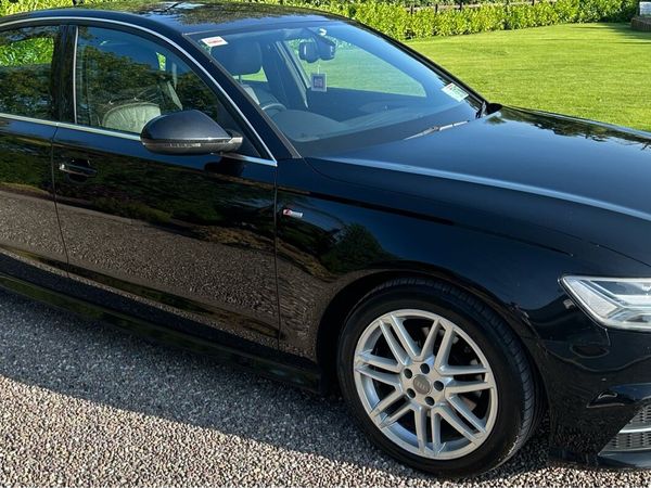 Audi A6 Saloon, Diesel, 2017, Black