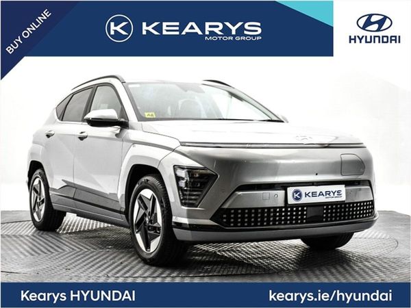 Hyundai KONA Crossover, Electric, 2025, Silver