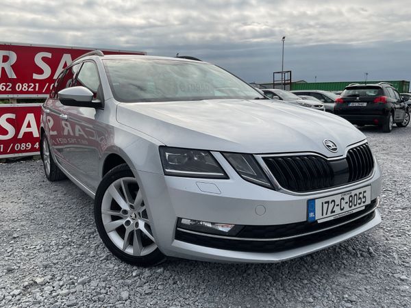 Skoda Octavia Estate, Diesel, 2017, Silver