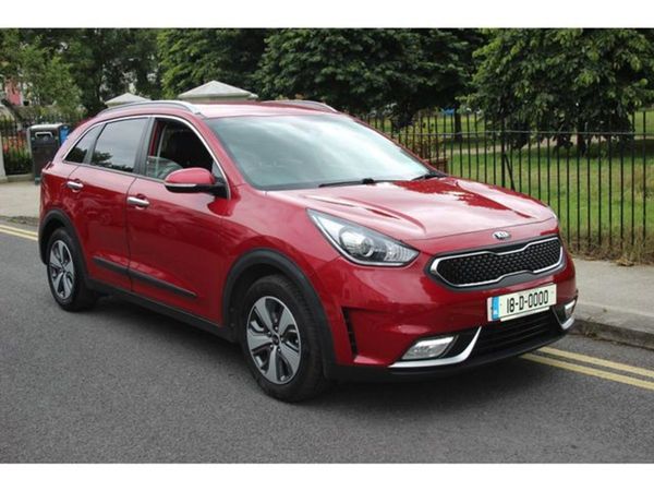 Kia Niro Hatchback, Hybrid, 2018, Red