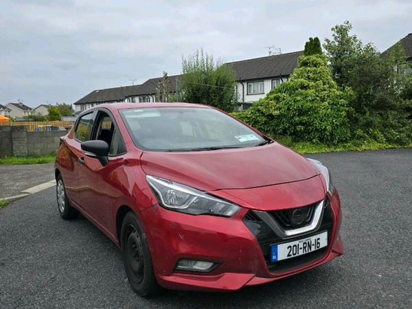 Nissan Micra Hatchback, Petrol, 2020, Red