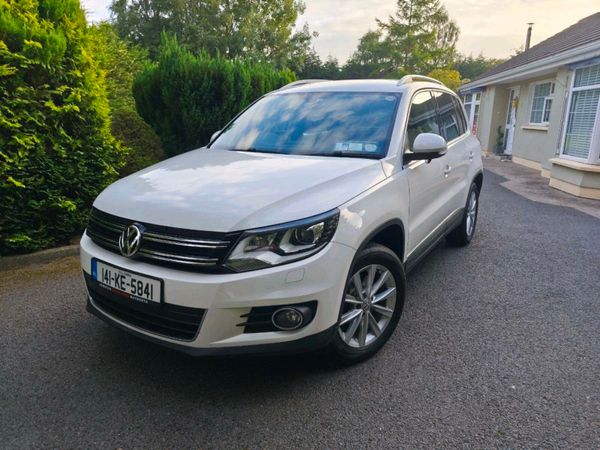 Volkswagen Tiguan SUV, Petrol, 2014, White