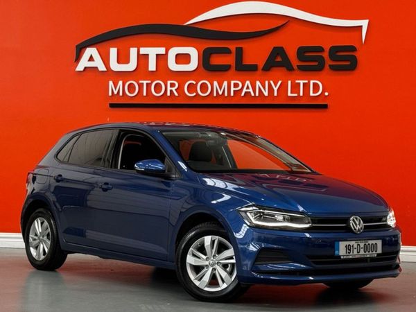 Volkswagen Polo Hatchback, Petrol, 2019, Blue