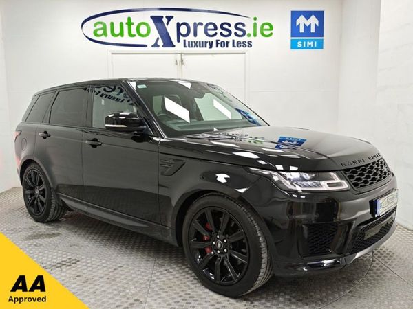 Land Rover Range Rover Sport Estate, Hybrid, 2021, Black